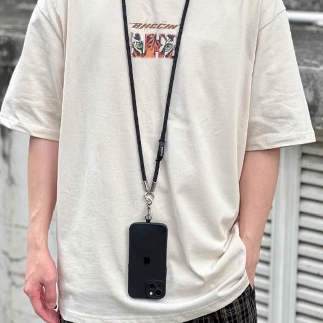 穿搭必備  加粗10mm斜背帶 手機掛繩 附墊片 手機吊繩 手機背帶 手機繩 生日禮物 掛頸繩 側背帶 HY81