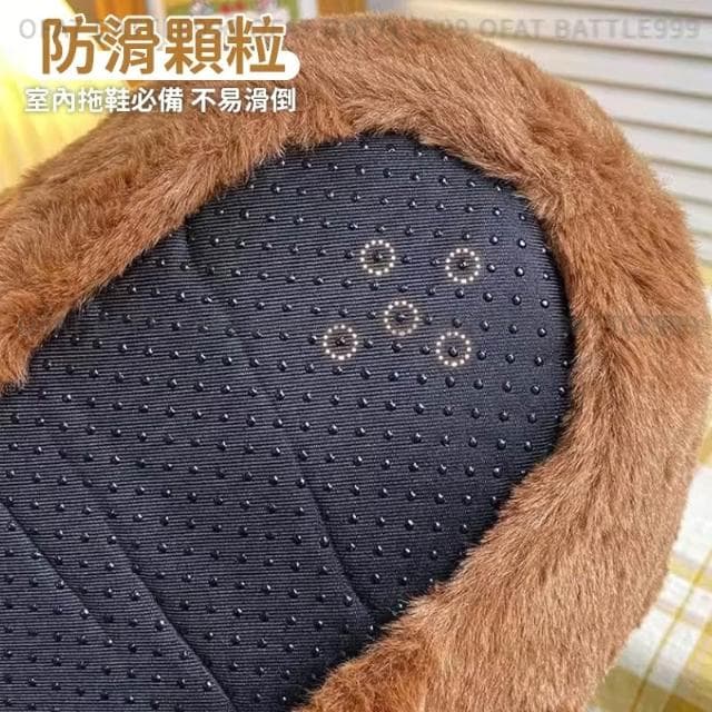 好穿可愛❤️ 水豚拖鞋 卡皮巴拉拖鞋 卡皮巴拉 交換禮物 毛絨保暖拖鞋 水豚棉拖鞋 熊熊拖鞋 生日禮物 SF04