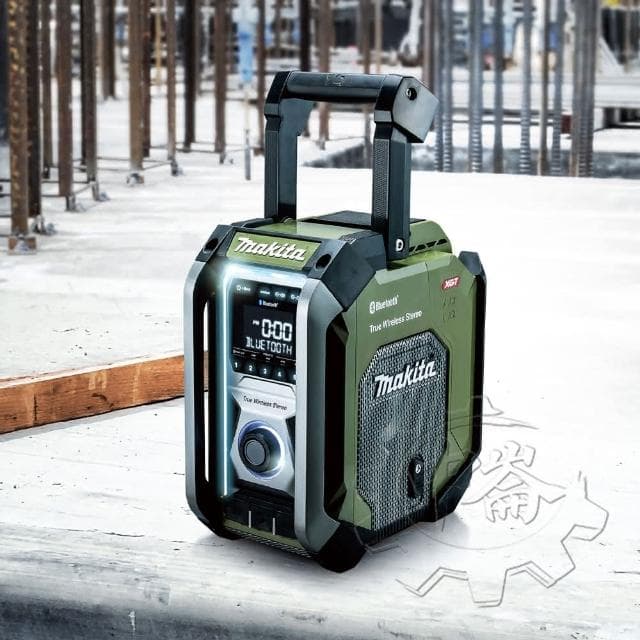 【MAKITA 牧田】藍芽手提收音機 MR006G MR006 藍芽音響 揚聲器 軍綠色 露營 中崙五金
