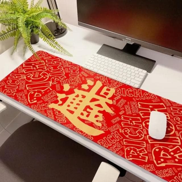 【All In Home 窩在家】日進斗金創意滑鼠墊 (滑鼠墊 / 禮物 / 實用禮物 / 創意禮物 / 同事禮物 / 搞笑禮物 / 招財 / 交換禮物)