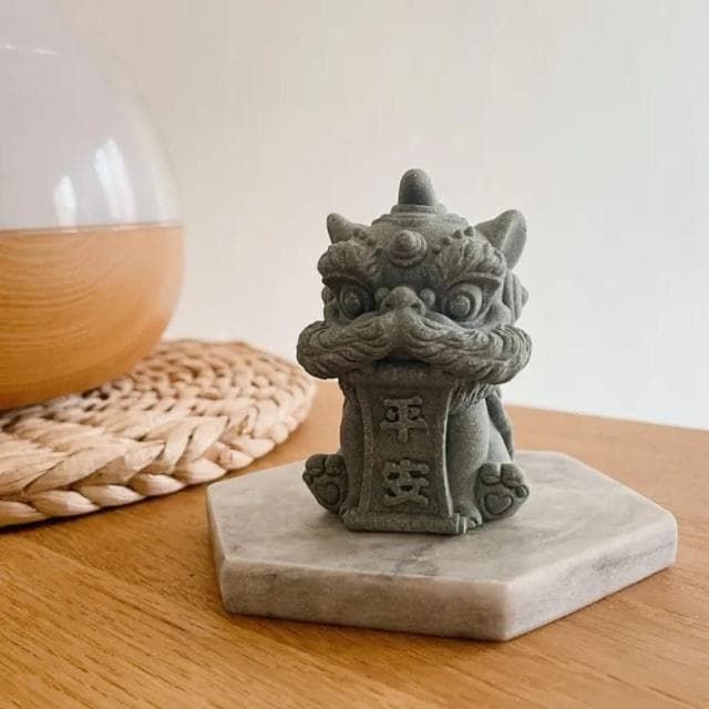 【All In Home 窩在家】平安小醒獅好運石 (禮物 / 實用禮物 / 創意禮物 / 同事禮物 / 擴香 / 香氛 / 交換禮物)