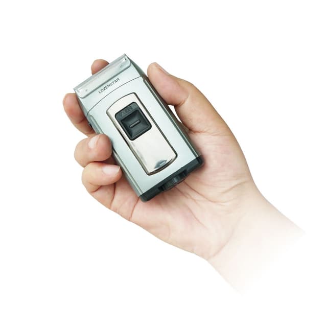 日本 LOZENSTAR 輕量旅行電池式電動刮鬍刀 S-617N 乾濕兩用(刮鬍刀 剃鬍刀 剃鬚刀 超輕量 學生宿舍)