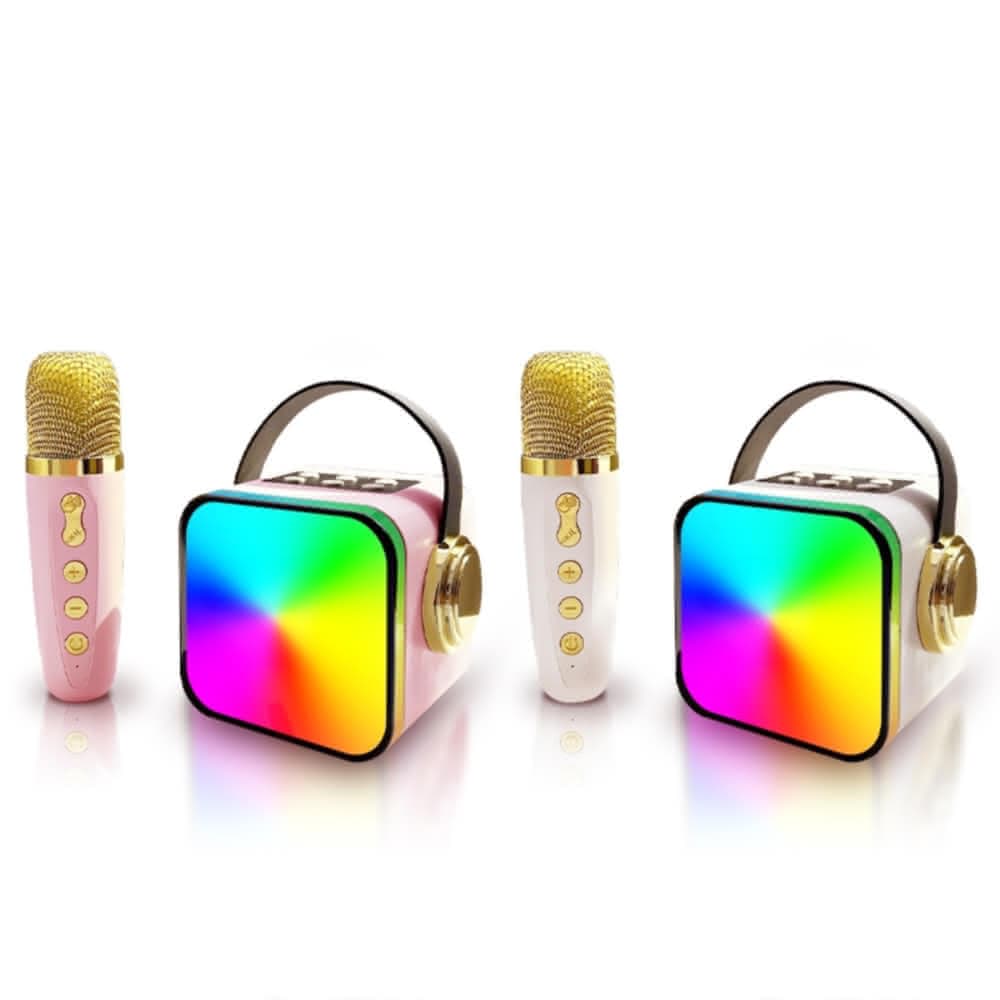 【HONG JIN】ZX-03 K歌藍牙音箱(隨身手提K歌喇叭  藍牙音響 卡拉OK 導唱伴奏 消原音 交換禮物)