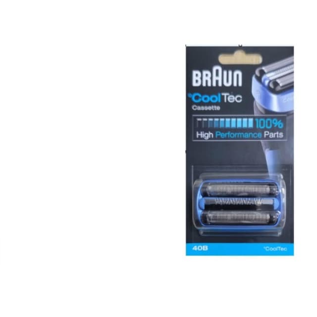 【BRAUN 百靈】百靈冰感電動刮鬍刀刀網40B(CT2s、CT2cc、CT3cc、CT4s、CT4cc、CT5cc、CT6cc、CoolTec)