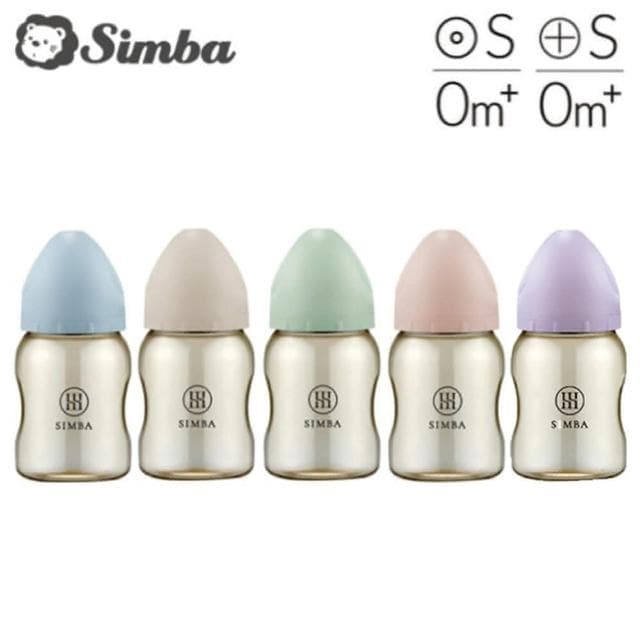 【Simba 小獅王辛巴】蘊蜜鉑金PPSU寬口防脹氣奶瓶200ml-圓孔(0m+/寬口奶瓶)