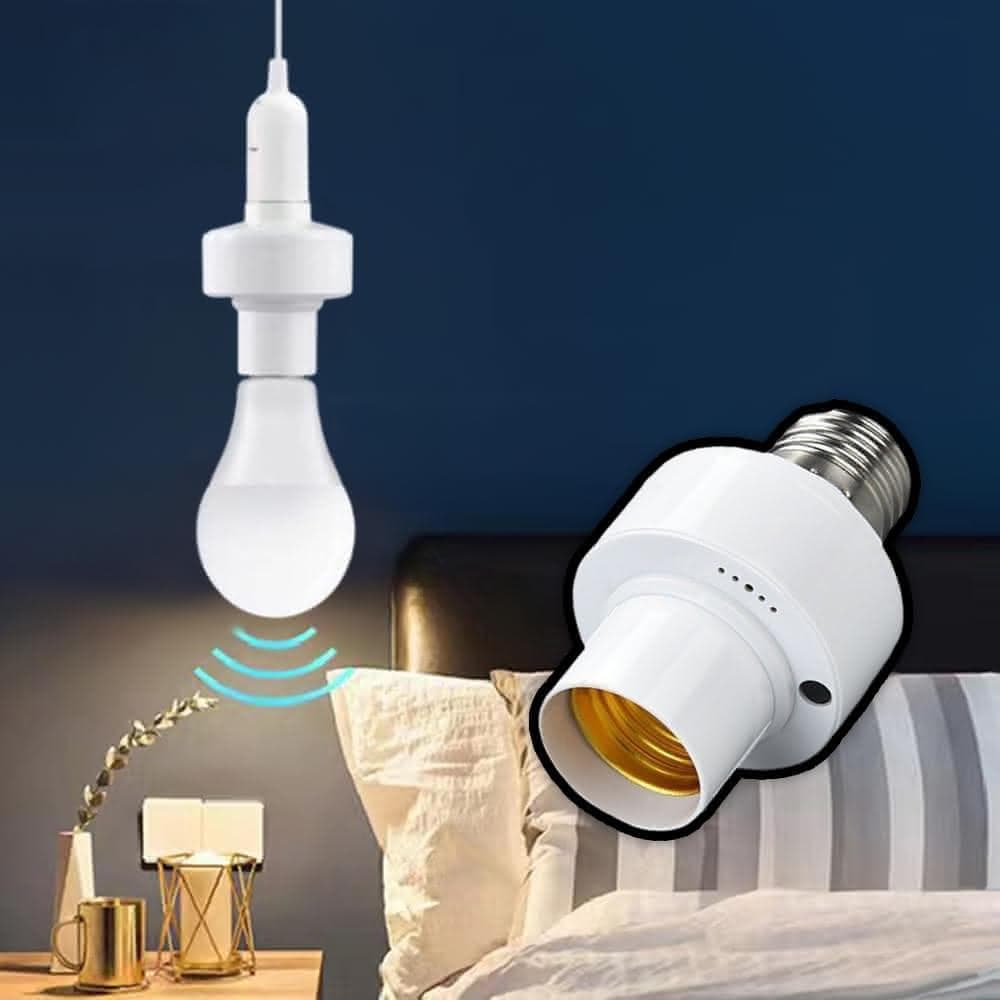 【JOEKI】智能語音LED燈頭LED燈頭 聲控燈E27燈泡 開燈關燈神器 智能語音燈頭 智能燈座 免關燈 聲控燈