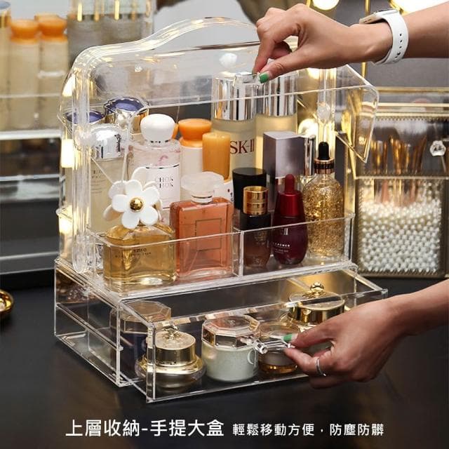 【JOEKI】現貨 高品質 化妝品收納盒 保養品 化妝品 厚款壓克力 高檔質感 款式多樣
