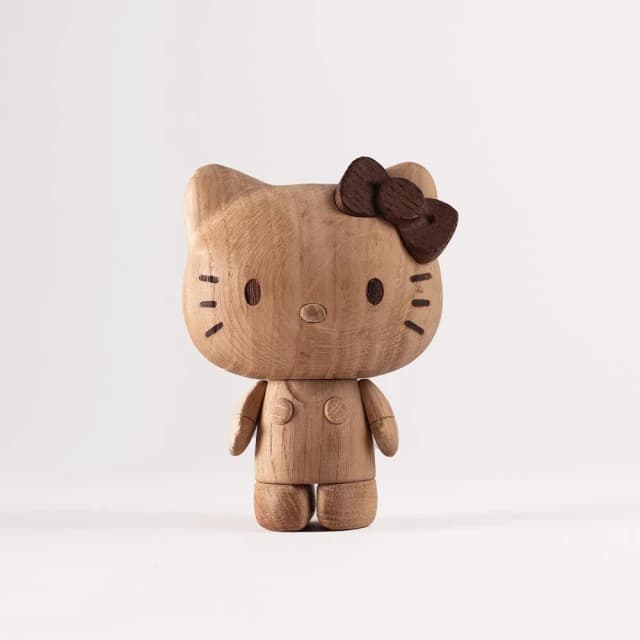 【WUZ 屋子】丹麥Boyhood 造型橡木擺飾-多款 Paul Frank 嚕嚕米 凱蒂貓造型擺飾 送禮 造型 家居裝飾 入厝禮 搬家禮