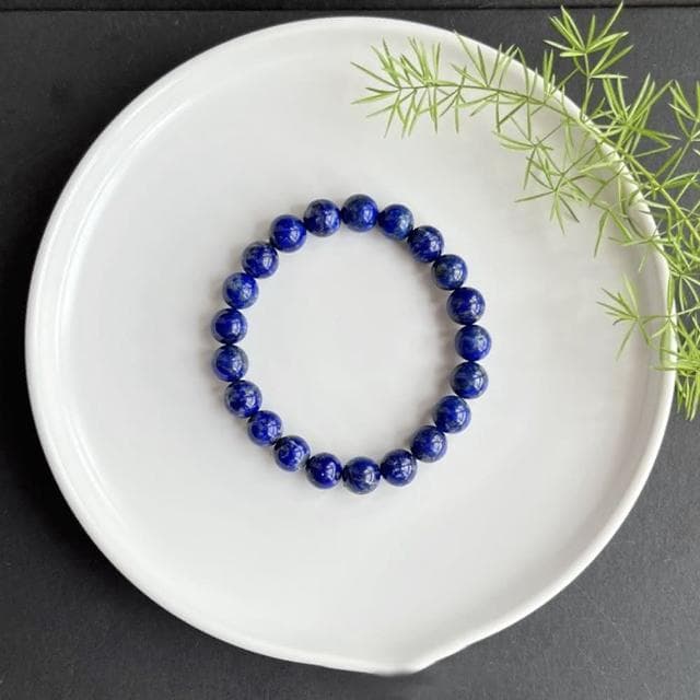 【Paiya 派亞】8MM青金石手串 阿富汗青金石圓珠手鏈 水晶時尚男女手串送禮好物/交換禮物