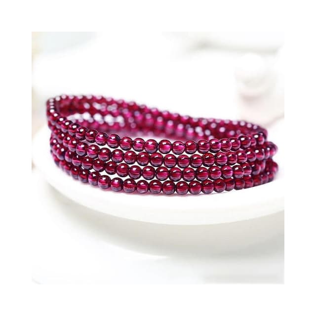 【Paiya 派亞】紫牙烏石榴石多圈手鏈女款飾品禮物送禮好物/交換禮物