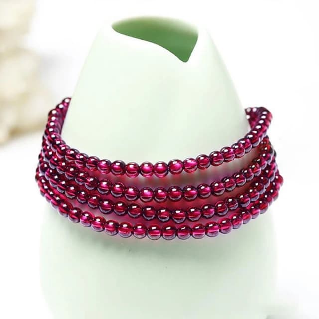 【Paiya 派亞】紫牙烏石榴石多圈手鏈女款飾品禮物送禮好物/交換禮物