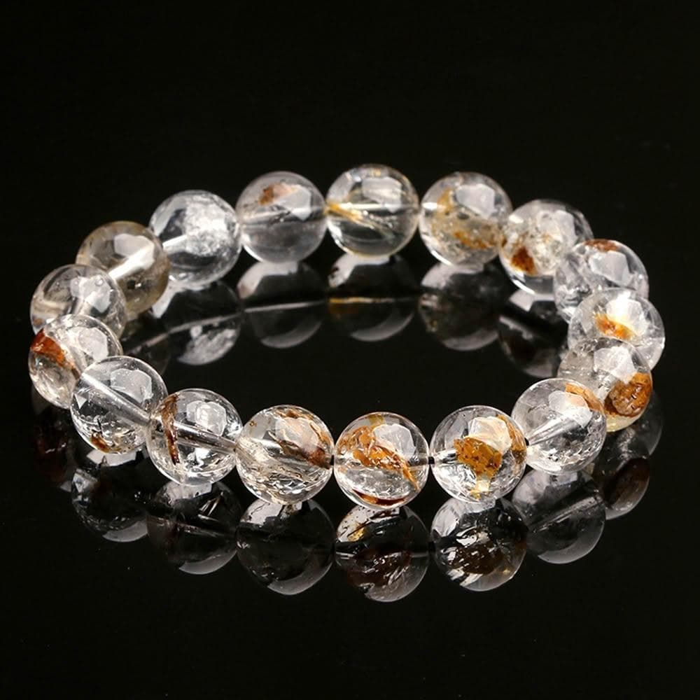 【Paiya 派亞】閃靈鑽手鏈 高貨黑黃水晶閃靈幸運油膽素圈圓珠手串台灣有檢測