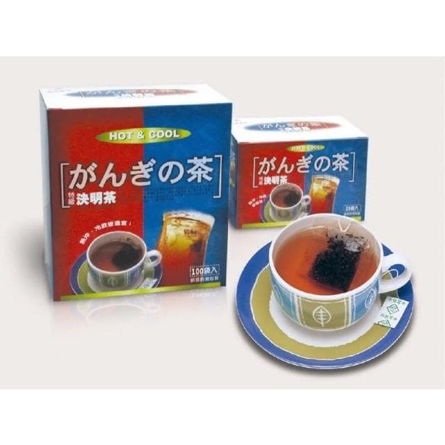【永發茶葉】永發茗茶 特級決明子 100入/盒 家庭包 決明茶(沖泡飲品 茶包 決明子茶)