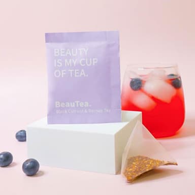 BeauTea 午茶系列 黑醋栗莓果茶 14包/袋丨水果茶丨果乾茶丨果乾水丨魚柑女下午茶