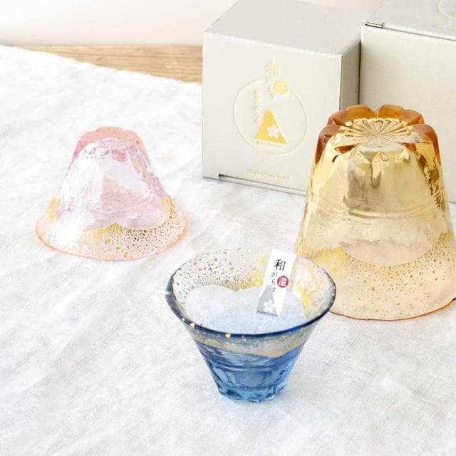 【TOYO SASAKI】日本東洋佐佐木 日本製金箔富士見櫻清酒杯-多款可選 (入厝送禮/喬遷禮/結婚賀禮)
