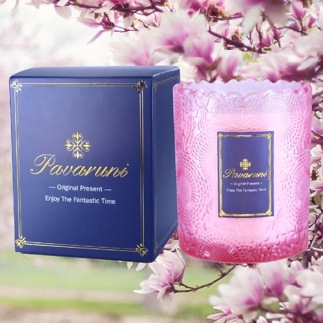 【Pavaruni】美國原創風之歌香薰蠟燭禮盒100種香味大豆植物蠟燭香氛蠟燭生日交換禮物送禮(香薰蠟燭香氛蠟燭)