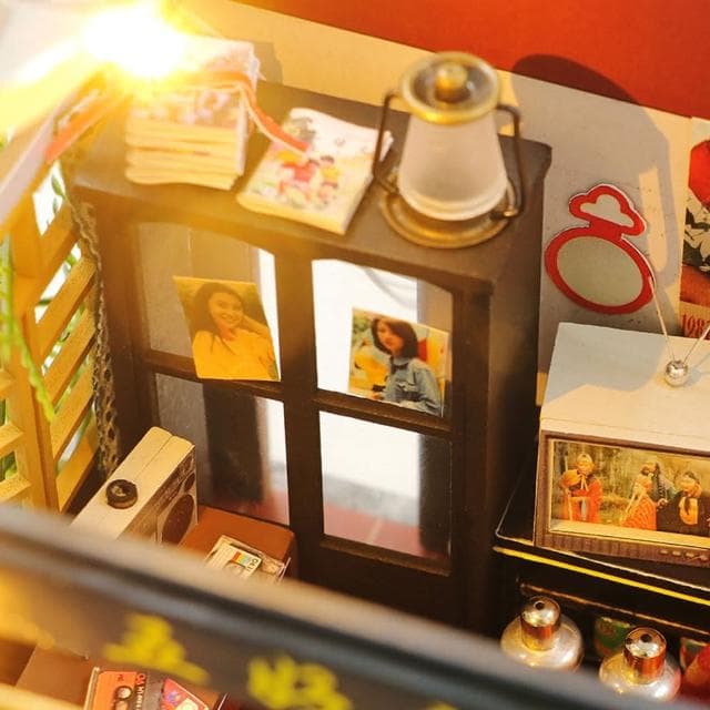 果果森林DIY微縮模型場景小屋迷你創意模型/生日禮物/交換禮物(舒壓 療癒 沉澱 節日送禮)