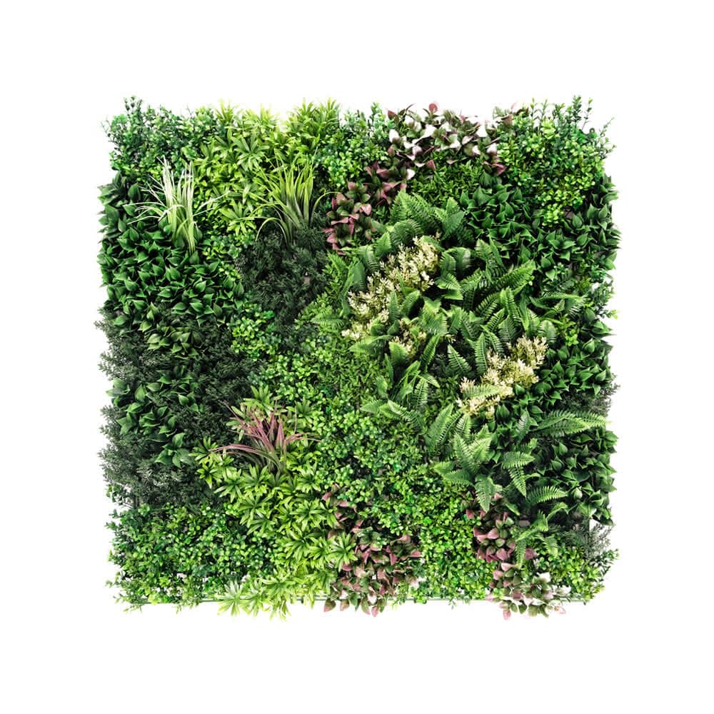 【草皮達人】皇家花園-B款 超大片裝 仿真植物牆(仿真植生牆 人造植栽牆 人工綠籬 網美牆 室內綠化)