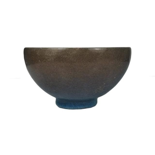 《博古珍藏》宋 鈞窯天藍釉紫紅斑碗 老件瓷器 早期收藏