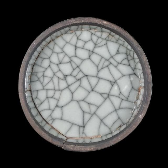 《博古珍藏》宋 官窯紙槌瓶 早期收藏 老件花瓶瓷器