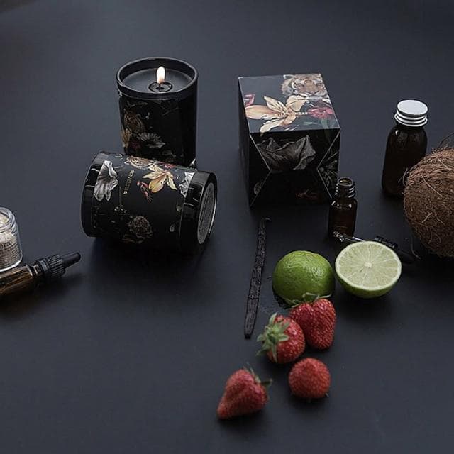 【VICTORIAN】荒野香氛蠟燭-鳯梨與百香果(時尚家飾/設計感燭杯)