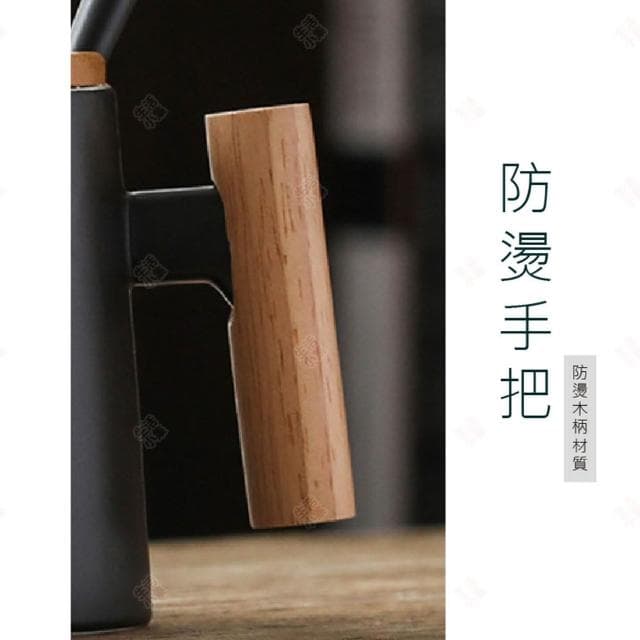 【生活小集】木柄陶瓷馬克杯 情侶款 (木柄陶瓷杯 茶杯 咖啡杯 防燙水杯 辦公杯 伴手禮禮盒 交換禮物)