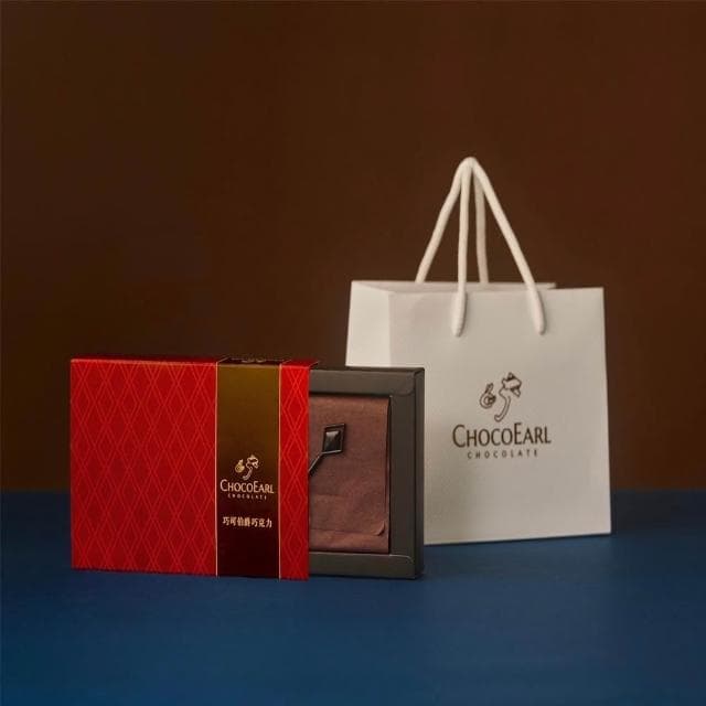 『巧可伯爵巧克力』典藏80%生巧克力 85g*2盒(附提袋)