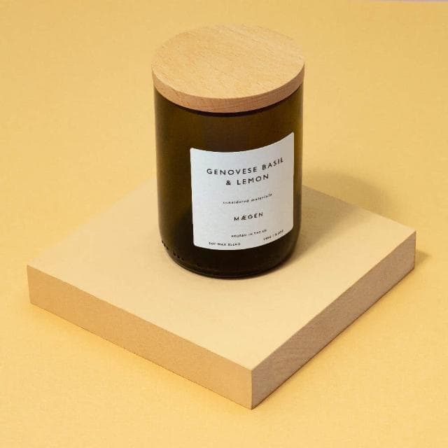 英國 MAEGEN Orchard 蠟燭- 羅勒 & 檸檬/240g