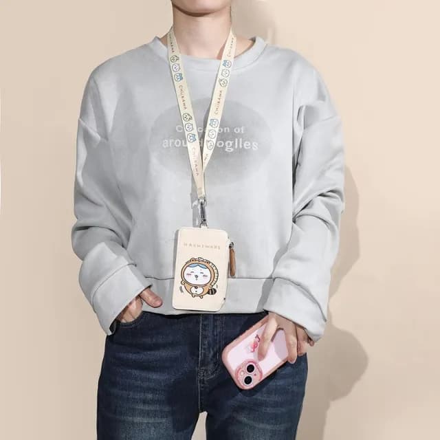 【PG 美人網】吉伊卡哇 粉萌登場系列 票卡零錢包-吉伊卡哇/小八貓/烏薩奇