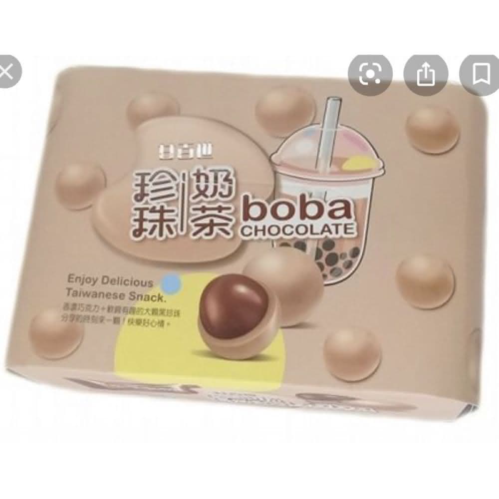 甘百世 珍珠奶茶巧克力 70克 乙乙雜貨店