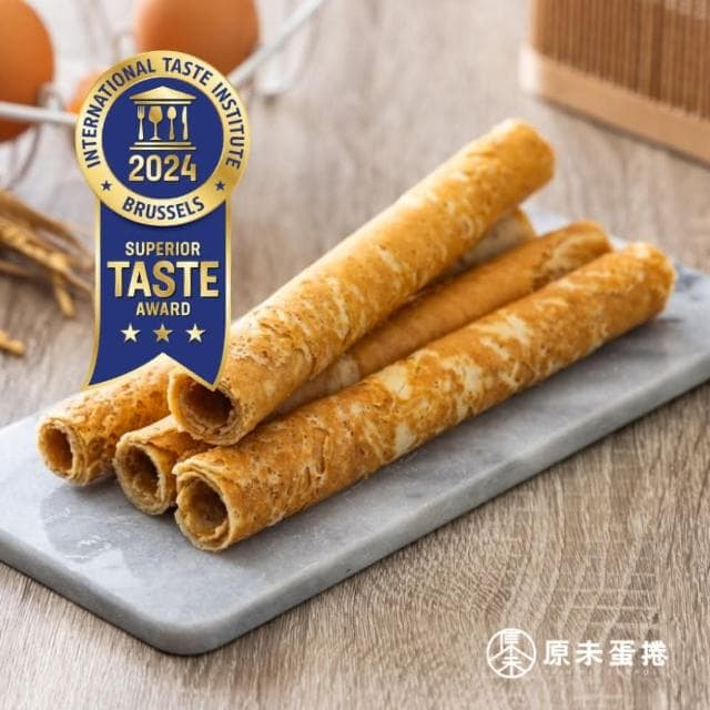 【原未蛋捲】《中秋禮盒》蛋捲招牌原味+伯爵紅茶、原未咖啡五包入(中秋禮盒 手工蛋捲 蛋奶素 餅乾 點心 下午茶 伴手禮 濾掛咖啡)