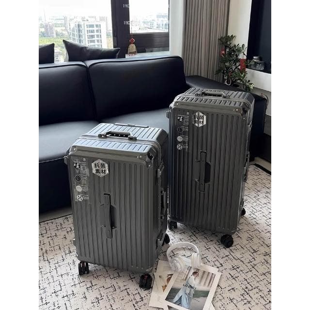 現貨旅行箱 日系大容量行李箱 五輪40寸旅行箱 網紅胖胖箱  30吋行李箱 大尺寸3:7拉桿箱 pc萬向輪旅行箱 TSA密碼鎖旅行箱