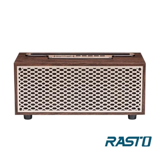 【RASTO】復刻木質美聲藍牙喇叭 藍芽喇叭 電腦喇叭 音響 喇叭 藍芽音響 藍牙撥放器 環繞立體 RD10