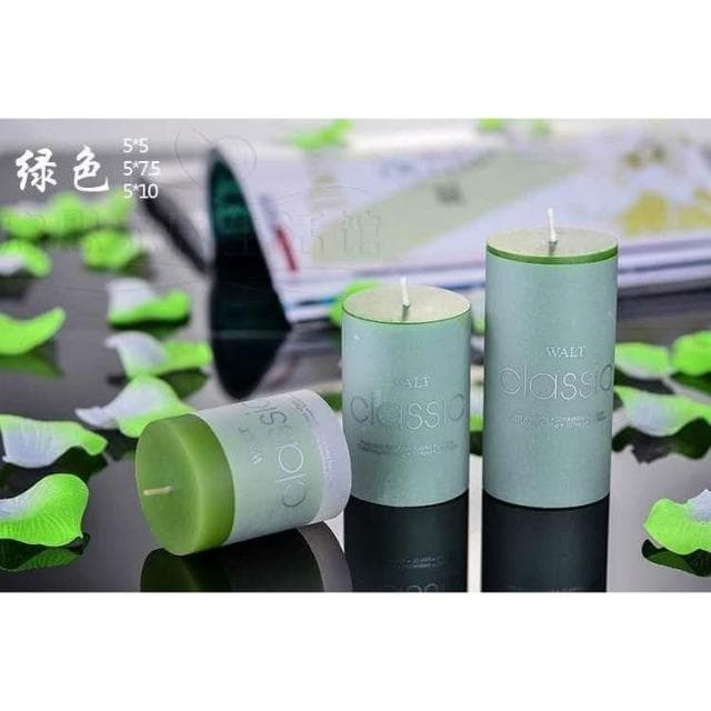 佳音書坊/蠟燭燭台 香薰蠟燭 浪漫無煙歐式精油spa 大圓柱燭光晚餐蠟燭 去煙味除包郵 150元