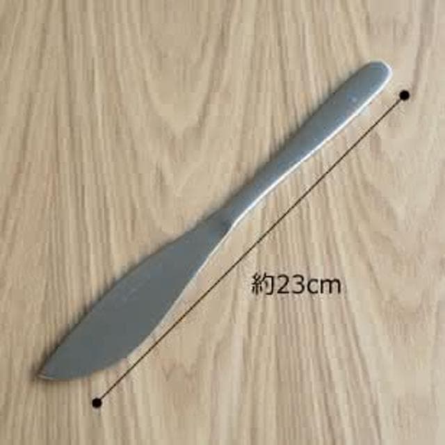 【柳宗理】日本高質感不鏽鋼無鋸齒餐刀主餐刀23cm(交換禮物 聖誕禮物 主餐刀)
