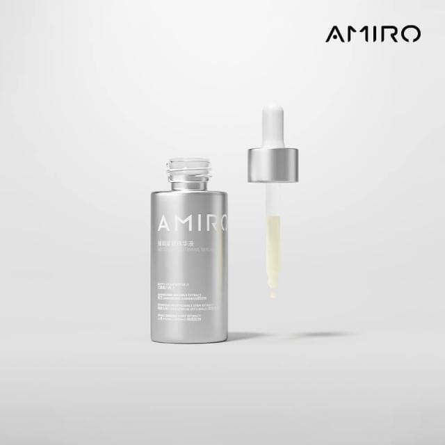 AMIRO BEAUTY 臻潤緊緻精華液30ml精華霜/菸鹼醯胺/人參/水潤/舒緩/保濕/補水/淡紋/滋潤/美白/提亮/暗沉