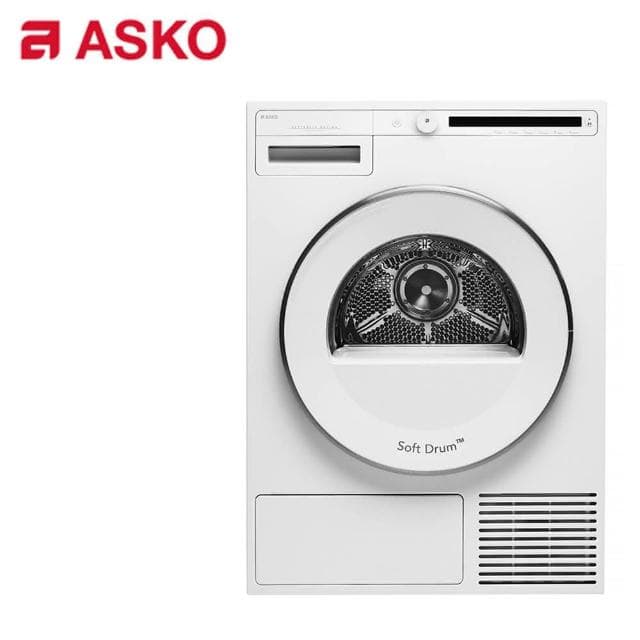 【ASKO 雅士高】8公斤冷凝式滾筒烘衣機 T208C.W(220V/含基本安裝)