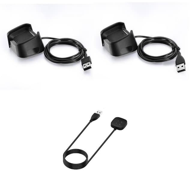 充電線 適用 Fitbit Versa 1 / 2 / 3 專用智能手錶充電座 充電器 電源線充電器 充電線