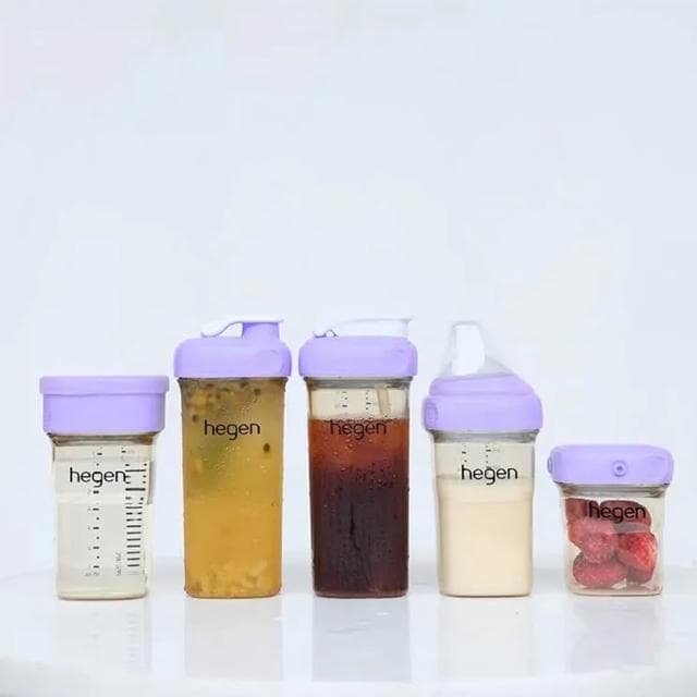 【hegen】金色奇蹟PPSU多功能方圓型寬口奶瓶 330ml