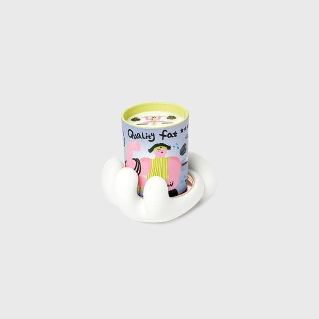 【duahostore】WEKUKU 伯爵茶 掌握優質脂肪 蠟燭香氛家居設計藝術插畫