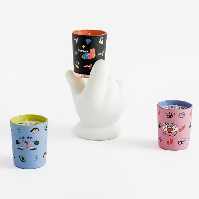 【duahostore】WEKUKU 任你拿捏禮盒 蠟燭香氛家居設計藝術插畫