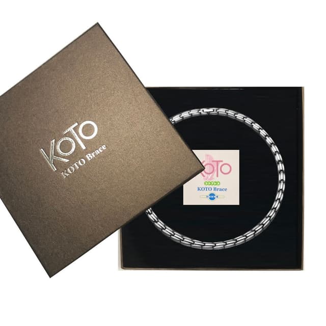 KOTO純鈦鍺磁石健康項鍊T-008L寬版1條磁石 能量 項鍊  KOTO
