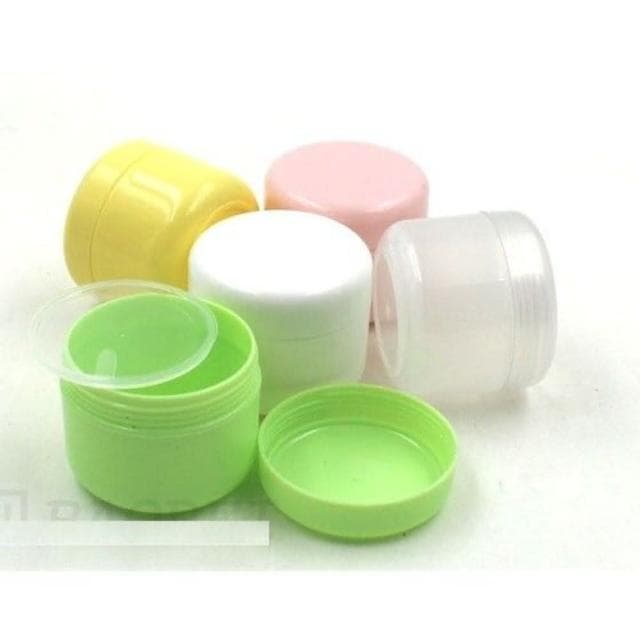 面霜盒-純白 50G-250G 保養品分裝瓶 面霜盒.試用品罐.小罐子.圓罐.外出旅行組