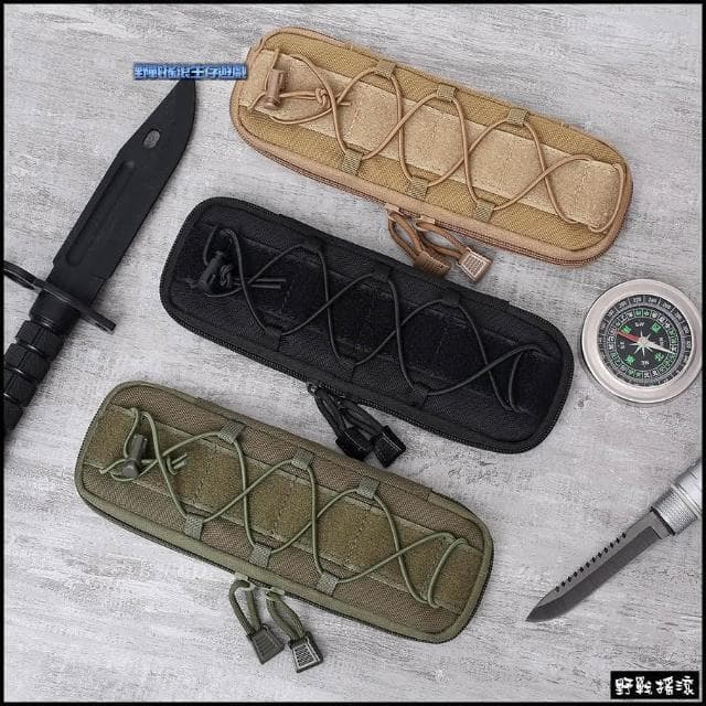 野戰搖滾 MOLLE 多功能戰術刀具包、工具包 (黑色、狼棕色、軍綠包) 生存遊戲腰掛刀包刀套刀袋刀鞘工具刀刺刀雜物包
