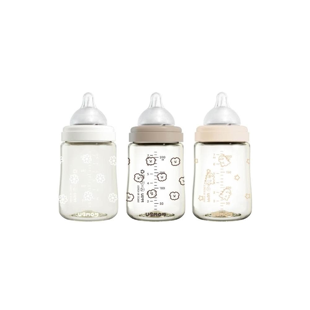【UBMOM】PPSU奶瓶200ml-2024年限定(附S號奶嘴頭)(3款可選) 麗兒采家