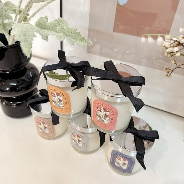 【Twinko】絕美法式蠟燭禮盒*MIT獨家訂製夢幻香氛蠟燭/香氛禮盒 現貨快速出貨-HM227(香氛/蠟燭/送禮)