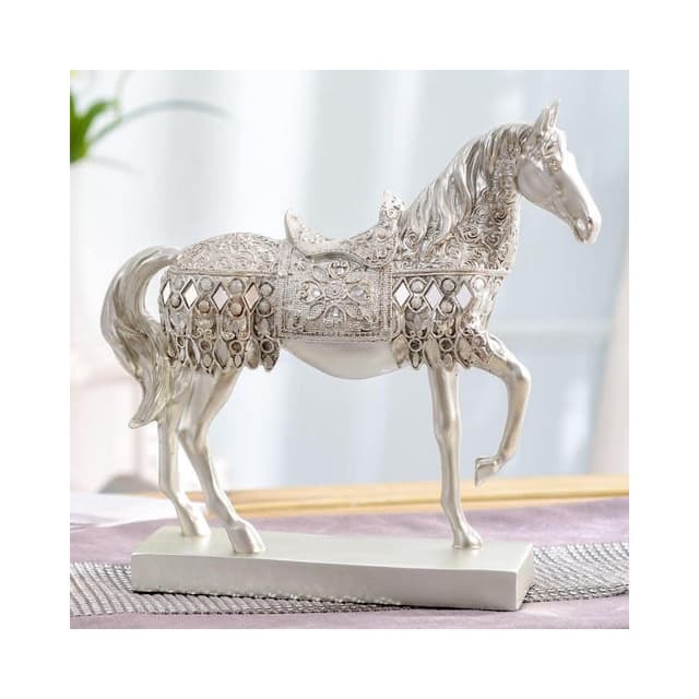 免運費/免關稅 高檔輕奢裝飾擺件 家裡客廳酒櫃擺件 電視櫃房間桌面馬擺件 旺宅工藝品裝飾品 喬遷禮物 玄關擺件 裝飾品