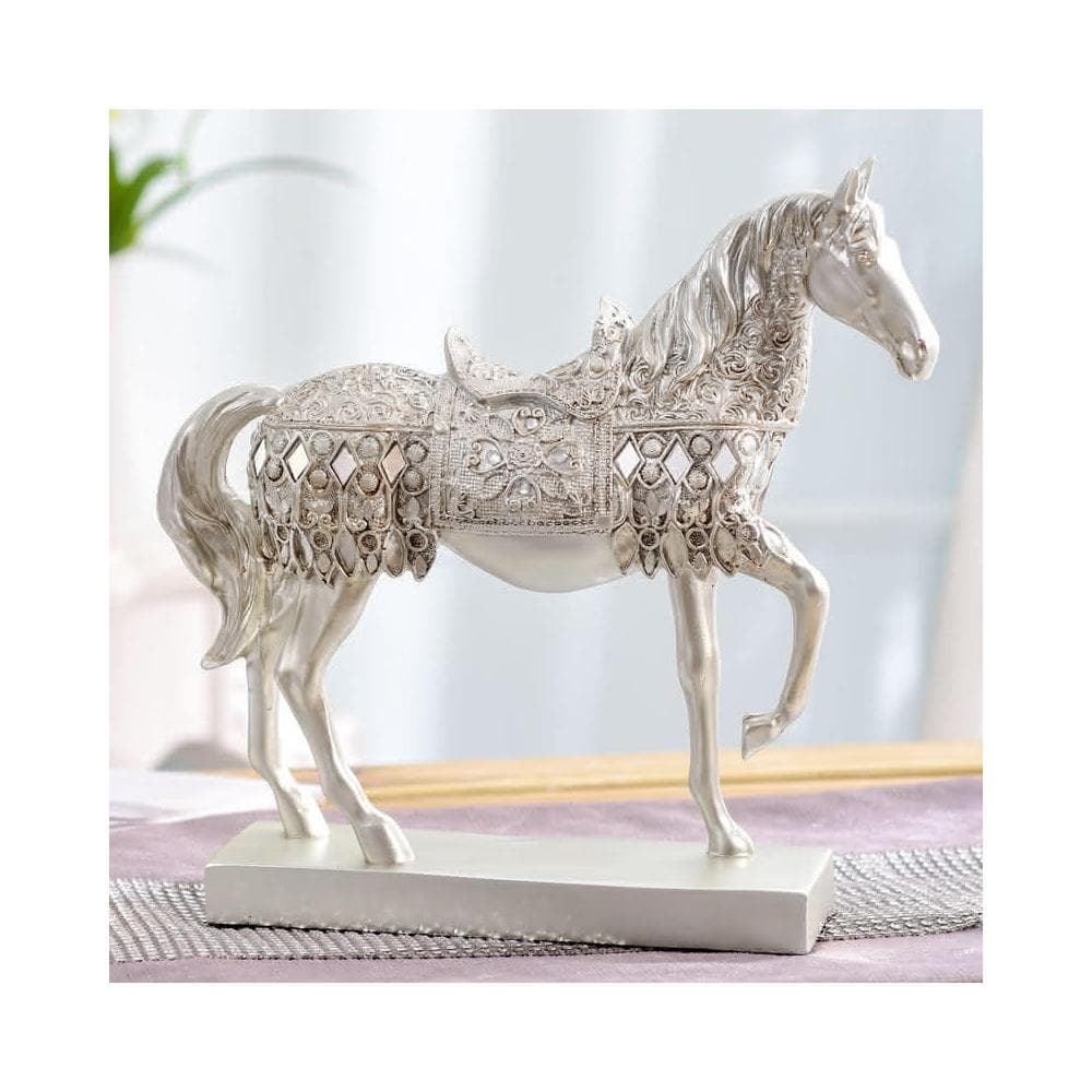 免運費/免關稅 高檔輕奢裝飾擺件 家裡客廳酒櫃擺件 電視櫃房間桌面馬擺件 旺宅工藝品裝飾品 喬遷禮物 玄關擺件 裝飾品