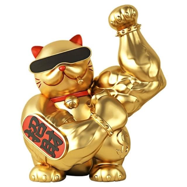 財進寶 大力招財貓 麒麟臂 劫財猫 開幕送禮 開店賀禮 開店禮物暴富猫 裝飾品