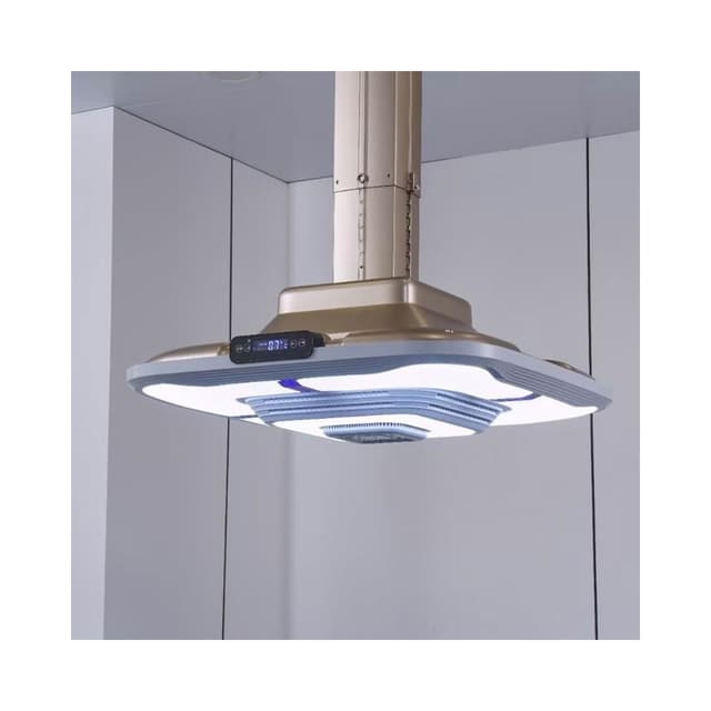 棋牌室專用吸煙燈麻將室空氣淨化器直排式升降吊燈排煙神器麻將燈